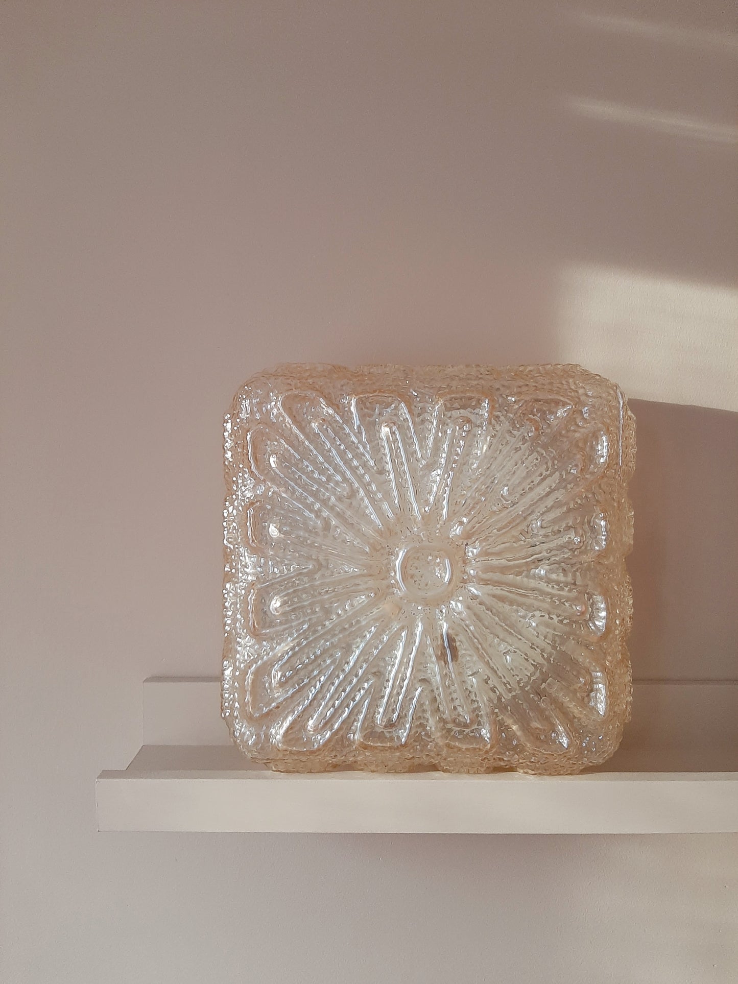 Vintage plafondlamp Rose