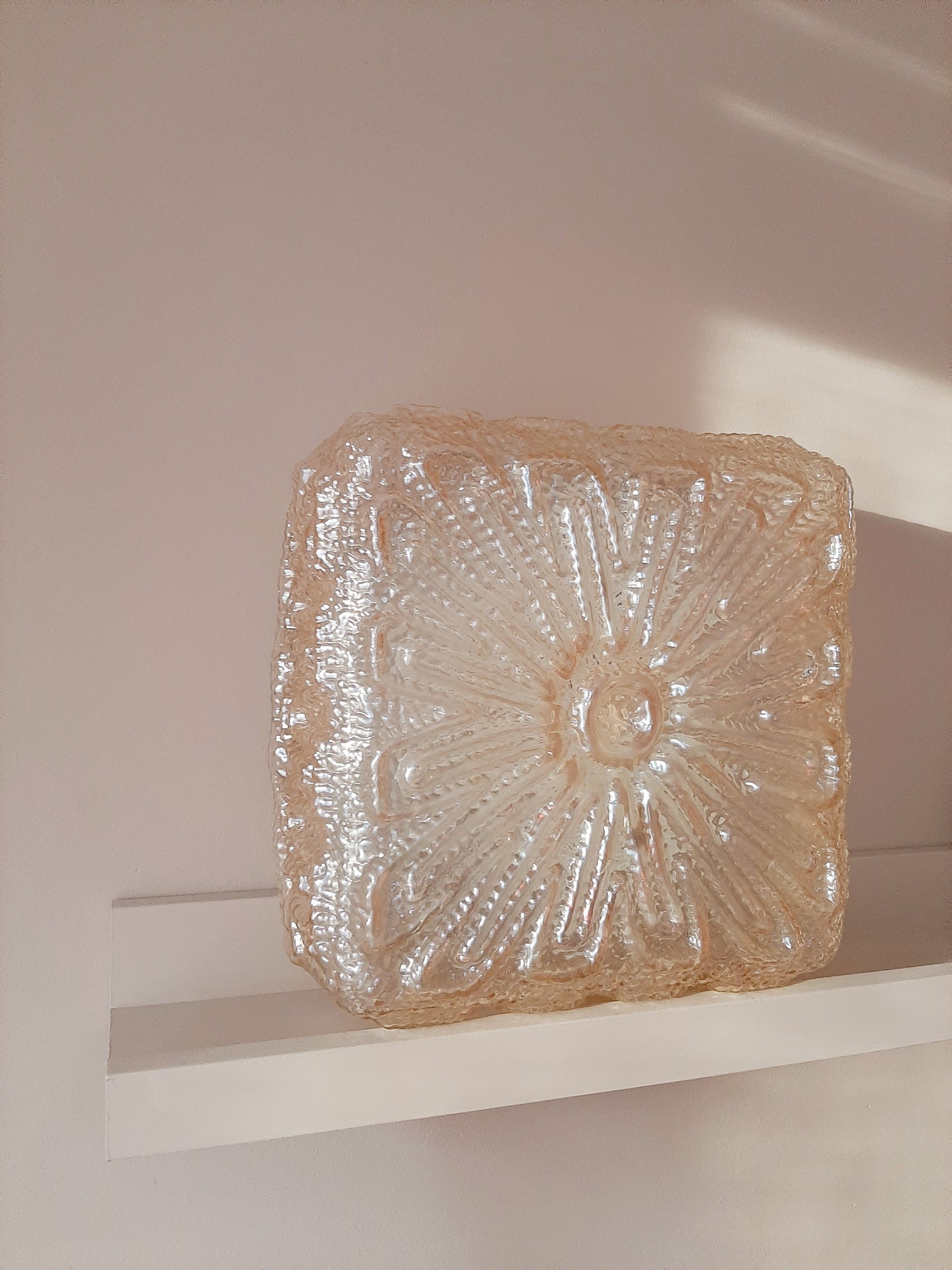 Vintage plafondlamp Rose