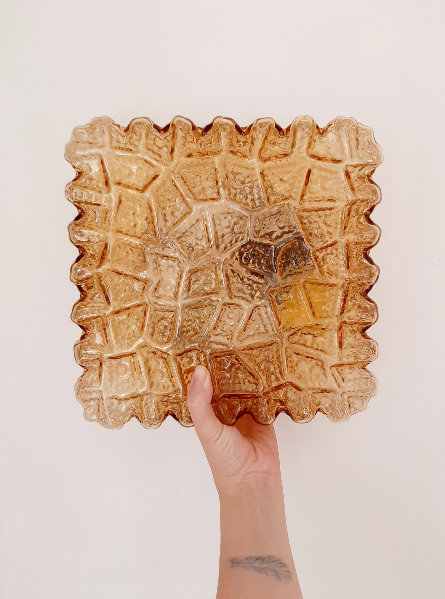 Vintage plafonniere Amber